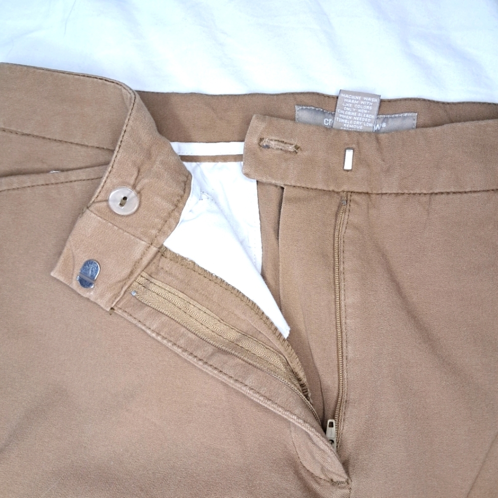 Croft & barrow Tan Casual Pants Strech Plus Size - Picture 4 of 9